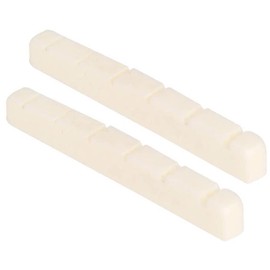 Audiofan Nut Pure Cow Bone Electric Guitar 42mm x 3.5mm x 4.5mm / 3.0mm Set of 2