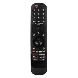 Replacement MR23GA AKB76043112 IR Remote Control Suits for LG OLED EVO LED QNED 4K UHD Smart webOS TV 2023 Model (No Magic Command)