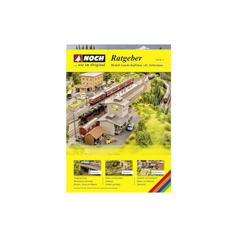 Noch 71910 Guide Model Landscaping St. Sebastian, German, 120 Pages