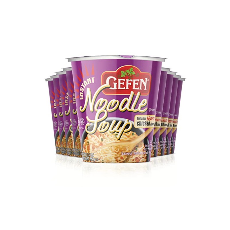 Gefen Cakes, Gefen Chicken Noodle Soup, 2.3-Ounce (Pack of 12)