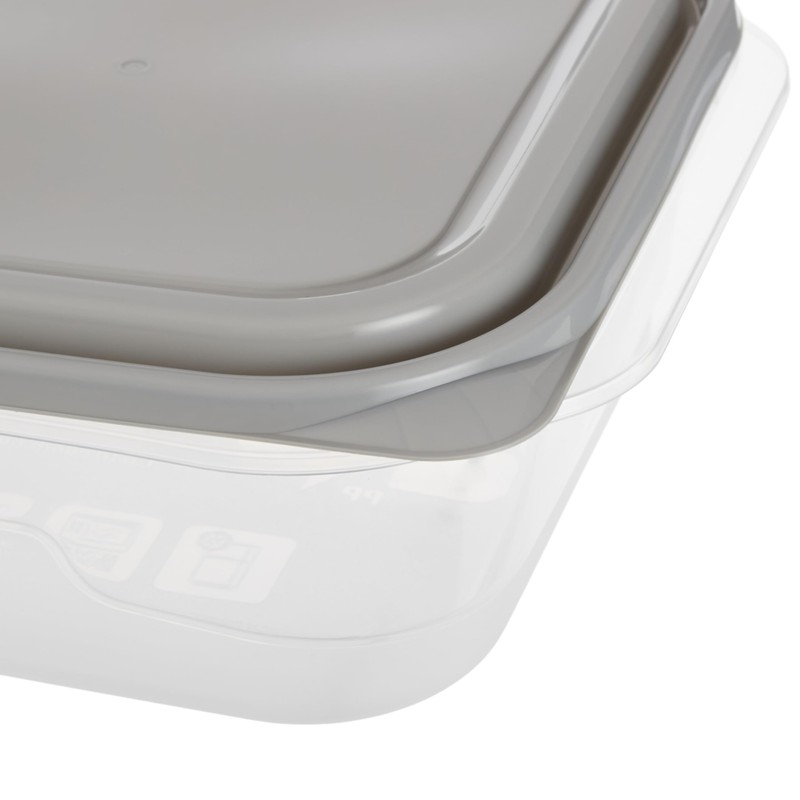 GoodCook EveryWare Extra Large Square Food Storage Container, 2 Pack,