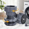4PCS Anti Vibration Pads for Washing Machine Support,Height AdjustDryable er