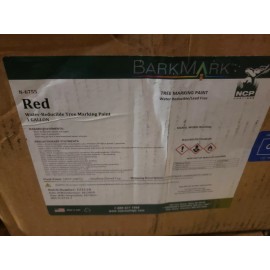 BarkMark Tree Marking Paint Red N-6755 (4 - 1 GALLON JUGS PER CASE)