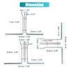 X AUTOHAUX Hydraulic Cylinder Piston Rod Seal U Cup Installation