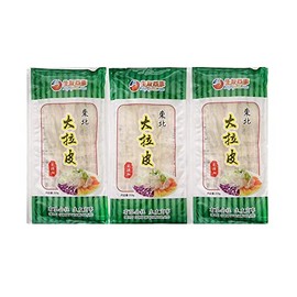 Tohoku Large Rabid Skin (3-Piece Set), Chinese Vermicelli, Tanmyon, Easy Recipe Included, Dalapi