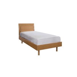 Zer0bed, Fitted Sheet with Corners, Single Colour, 100% Cotton, Maxi Angle, 30 cm, White, 90 x 200 cm