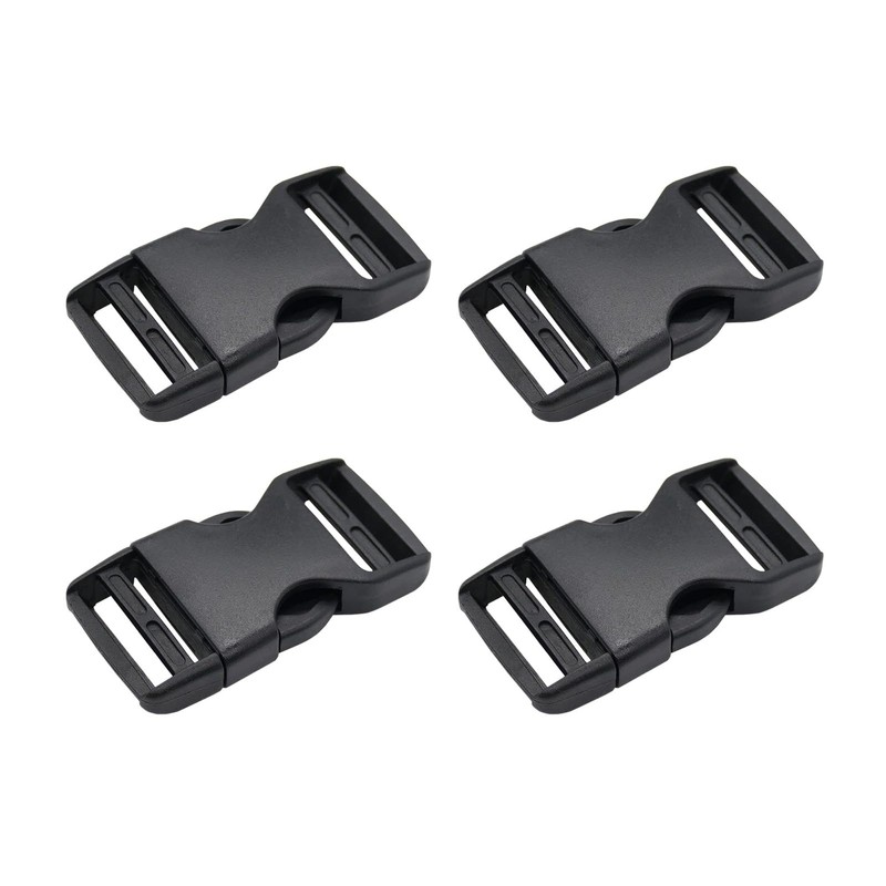 Plastic Side Release Buckle Clip for Luggage, Rucksack/Back Pack, Webbing