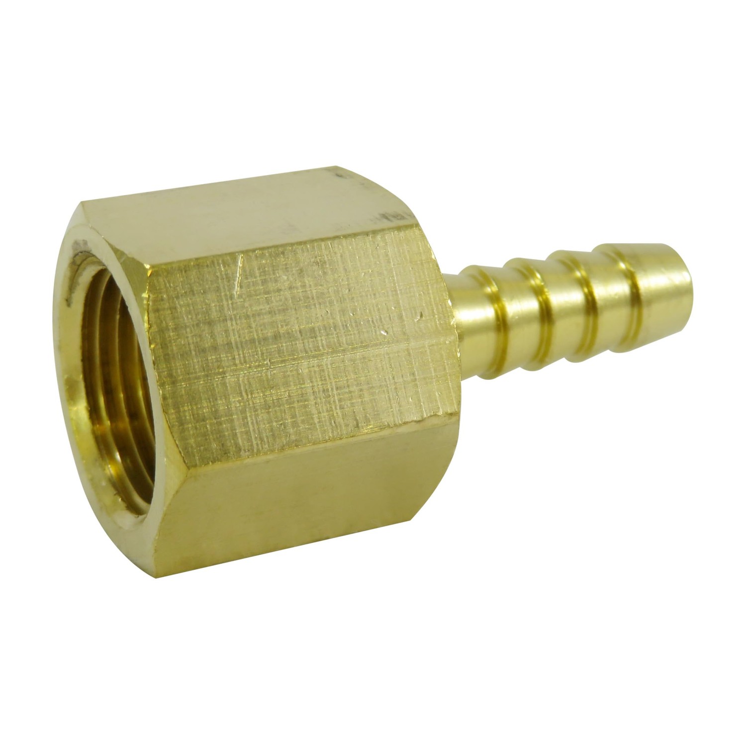 Flobal GHNF(R)-0311 (RoHS) Brass Internal Thread Hose Nipple 3/8 x 10.5 ...