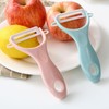 Set of 2 Ceramic Peelers and 2 Stainless Steel Peelers,