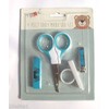 Baby Manicure 4 Piece Set Infant Nail Scissors and Clippers