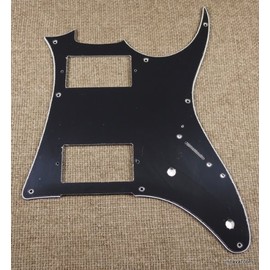 3 Ply Quality Guitar Pick Guard For Ibanez GRX20Z -Black (B17)