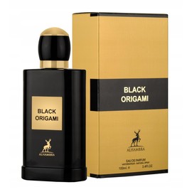 Maison Alhambra Black Origami – Fruity, Floral, Gourmand, Woody – Eau de Parfum Spray Long-Lasting Fragrance for Unisex, 3.4 Ounce / 100 ml