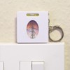Azeeda 'Electric Pylon' Keyring Tape Measure/Spirit Level Tool (KM00036839)