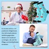 SATINIOR Nurse Gifts Socks Funny Ladies Crew Socks 36-43, as