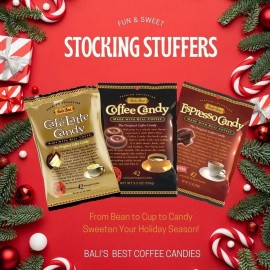 No Brand Bali’s Best Coffee Candy, Original Coffee Flavor, 2.2lb Bag - 280 Pieces |