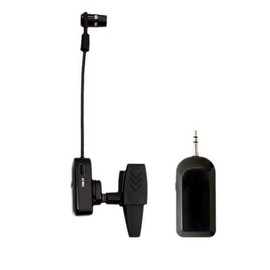 XTUGA Kabellose Instrumente Mikrofon 2,4 G, Clip oben, mit Mikrofon