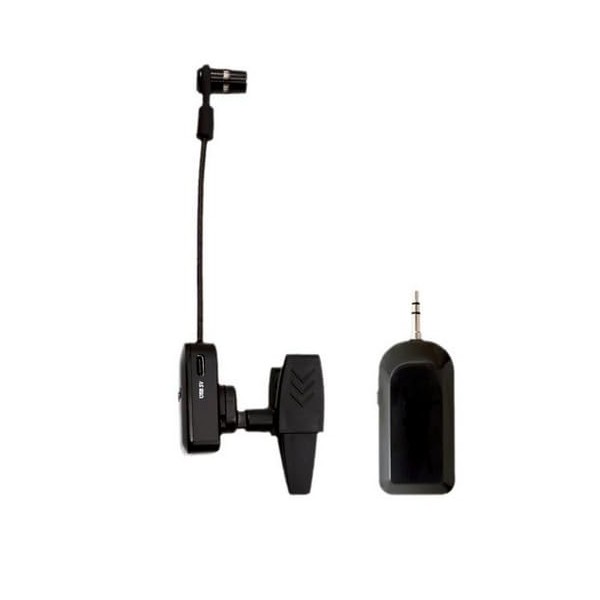 XTUGA Kabellose Instrumente Mikrofon 2,4 G, Clip oben, mit Mikrofon