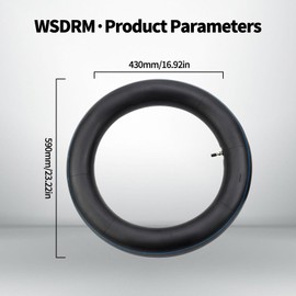 Inner Tube 460-17 with TR4 Straight Valve Stem for 130-70/80-17 140-70/80-17 KL250 1980-2001 KLR250 1985-2005 XL350R 1984 1985 XT250 1980-1984 Inner Tube