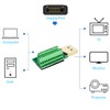 Jienk DisplayPort Solderless Male Quick Connector, 20Port Terminal Solderfree Breakout