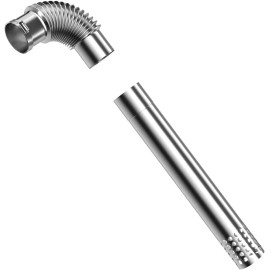 FOGATTI 3 inches Vent Pipe Kit Stainless Steel Tankless Water Heaters Chimney Rain Cap