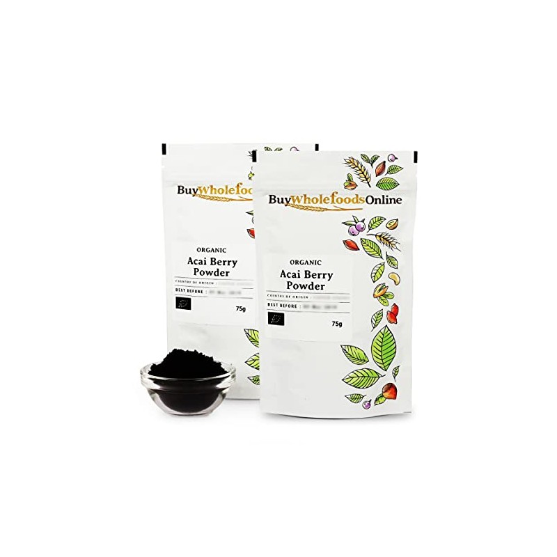 Organic Acai Berry Powder Freeze Dried 150g (BWFO)