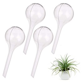 Maven Gifts Plant Watering Globes 4 Pack - Ø 5cm Aqua Bulbs | Automatic Drip Irrigation | Holiday Plant Care System