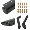 ECOTRIC Front & Rear Bumper Valance Lip Spoiler Compatible with