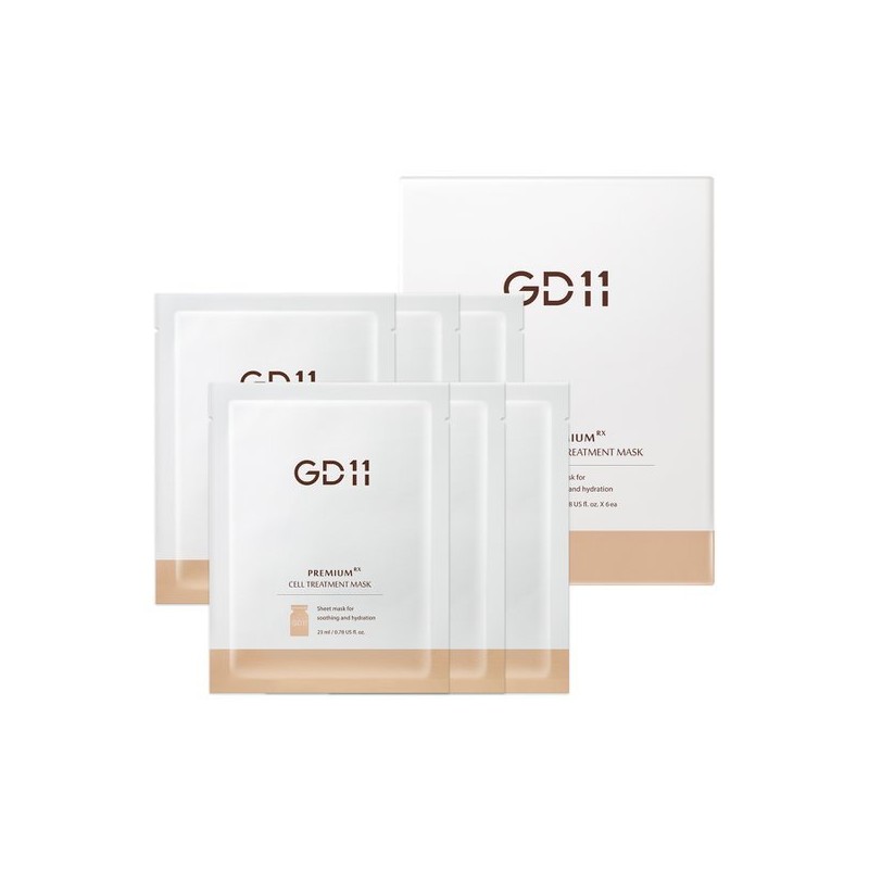 GD11 프리미엄 RX 셀 트리트먼트 마스크(6ea) GD11 Premium RX Cell