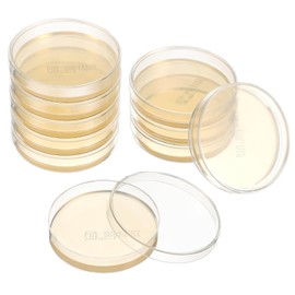 BUGUUYO 10pcs Nutrient Agar Plate Tissue Culture Plate Tissue Culture Agar Plates Prepoured Petri Plates Laboratory Experiment Supplies Prepoured Agar Petri Dishes Prepoured Petri Dish