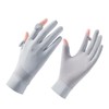 BXT Thin Ice Silk Sun Gloves for Women UV Sun