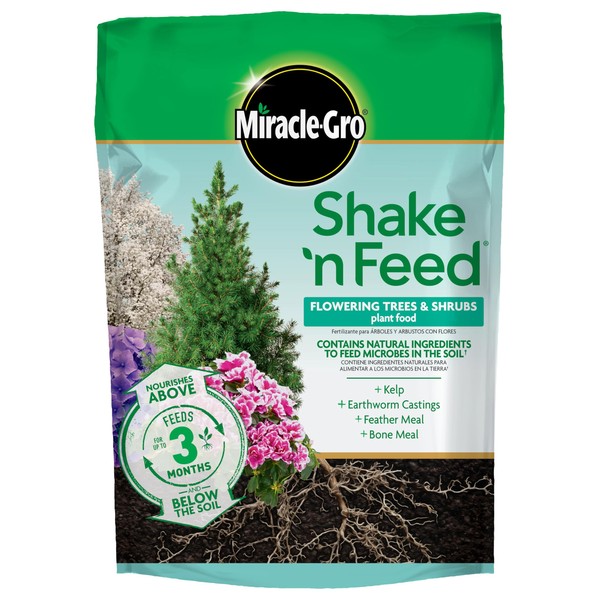 Miracle-Gro Shake 'N Feed Flowering Trees and Shrubs Plant Food,