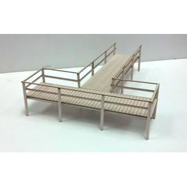 Train Time Laser O Scale Laser Cut Custom Boat Dock Pier Kit