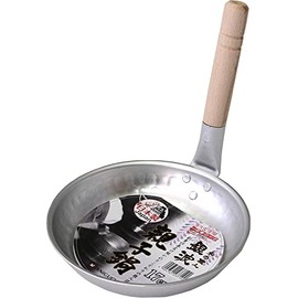 Taniguchi Metal Japanese Craftsmen Silver Wave Parent-child Pot 6.7 inches (17 cm), Made in Japan