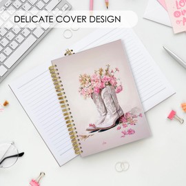 Fewgb 104-QY-BJB-pink boot Office Products, Office & School Supplies, Paper, Notebooks & Writing Pads, Spiral Notebooks