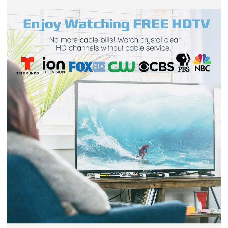 Magic Stick TV MAX HD 4K Ready Antenna HDTV Digital