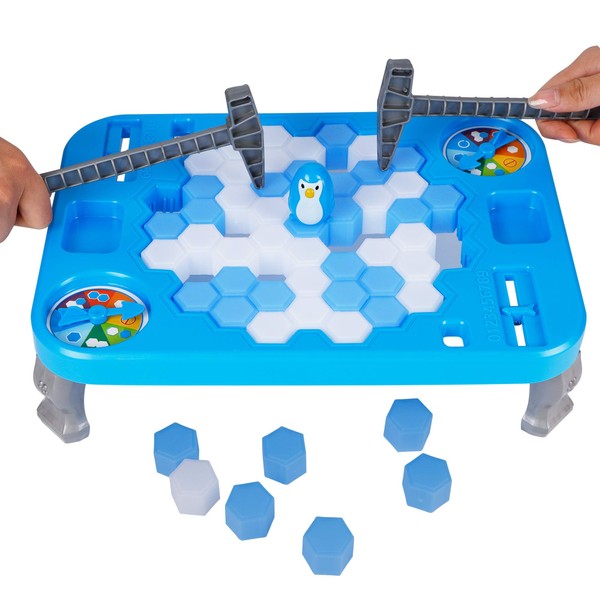 DR.DUDU Ice Breaker Game Save Penguin On Ice Block Family Funny Game Penguin Trap Activate Game Children's Day Gifts