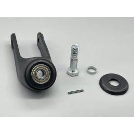 Carex Front Wheel Caster Fork, Rollator Parts for the Carex Steel Rolling Walker NEW