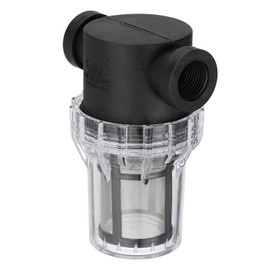 PATIKIL 1/2 Inch Female in-Line Strainer with 100 Mesh Stainless Steel Filter Screen Water Pump Filter for Garden Irrigation Pressure Washer Inlet
