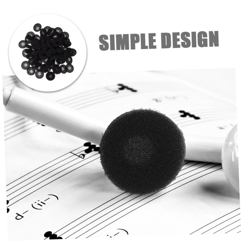 SHINEOFI 200Pcs Earbud Covers Comfortable Replacement Ear Bud Pads Durable