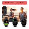 ALRETOME Smartwatch A2 for Men and Women– 2.01″ HD Touchscreen
