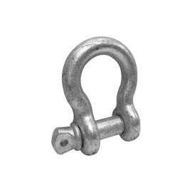 Unbranded Drop Forged 2000 Lbs D Ring Bow 3/8" Screw Pin Anchor Shackle Galvanized Steel