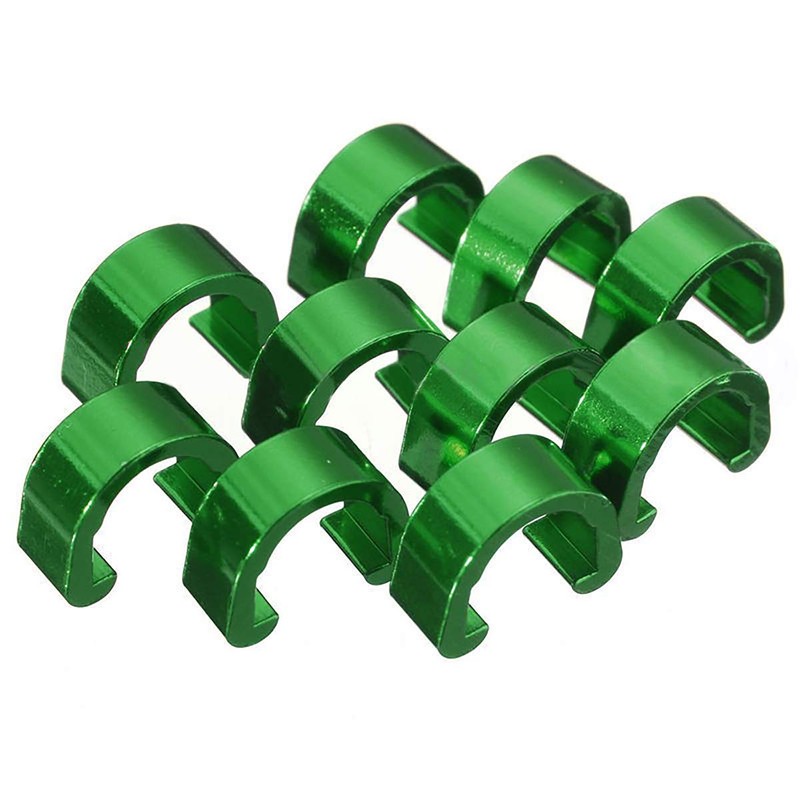 10 PCS Hook Clips C Clips Brake Cable Housing Clip