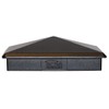5.5" x 5.5" Heavy Duty Aluminium Pyramid Post Cap for