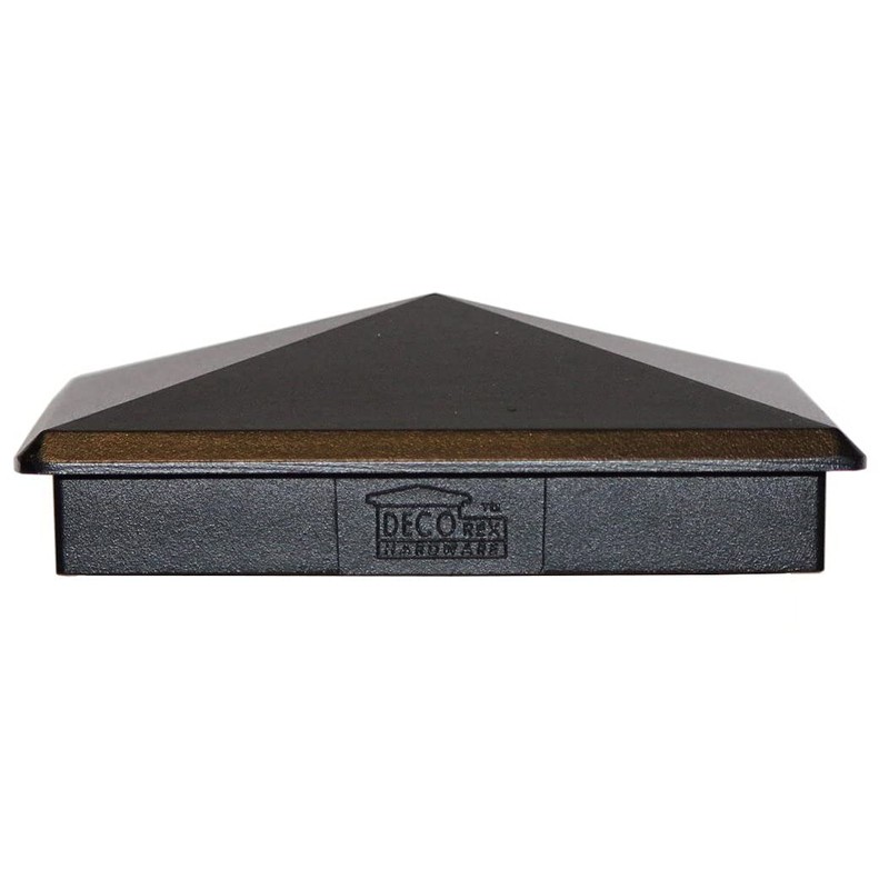 5.5" x 5.5" Heavy Duty Aluminium Pyramid Post Cap for