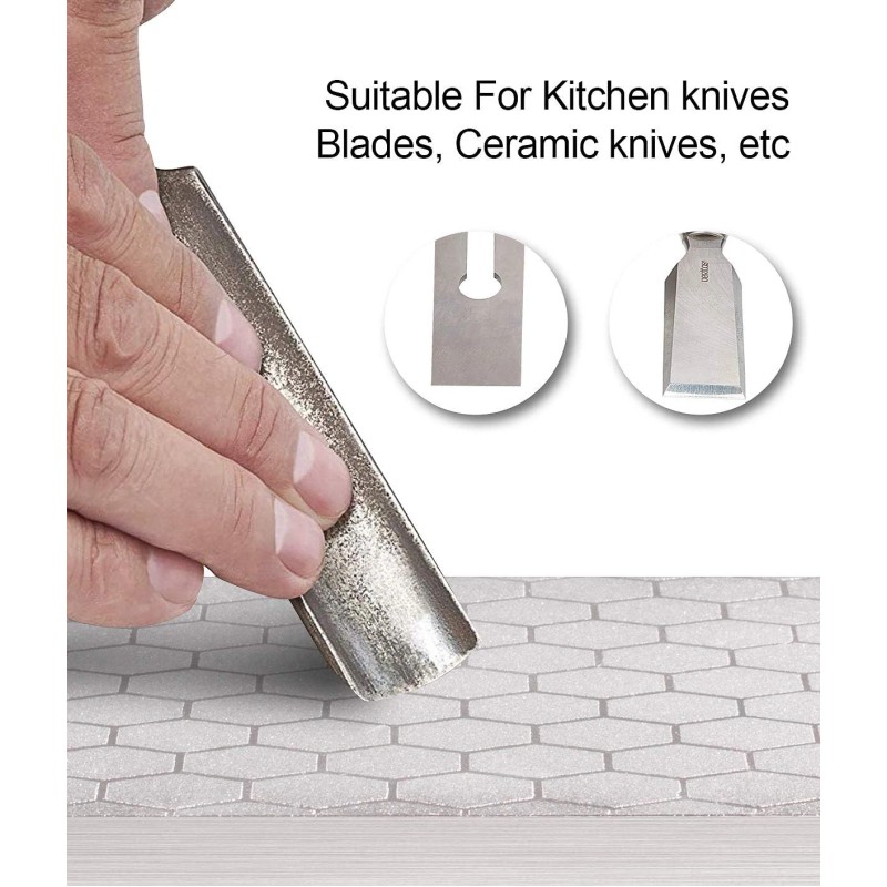 S SATC Diamond Sharpening Stone 2 Side Grit 400/1000 Plate