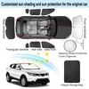 TINGLU Window Shades for Nissan Rogue Sport(Not for Rogue) 2017-2024