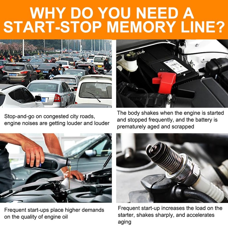 Car Start-Stop Automatic Motor System Eliminator Control Cable for V-W
