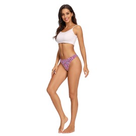 VOENXE Seamless Women's Bikini Underpants, flowers