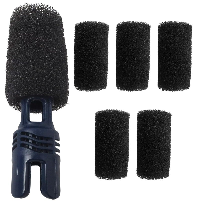 2025 Upgraded Tail Sweep Pro with 6 Foam Scrubbers Replacement