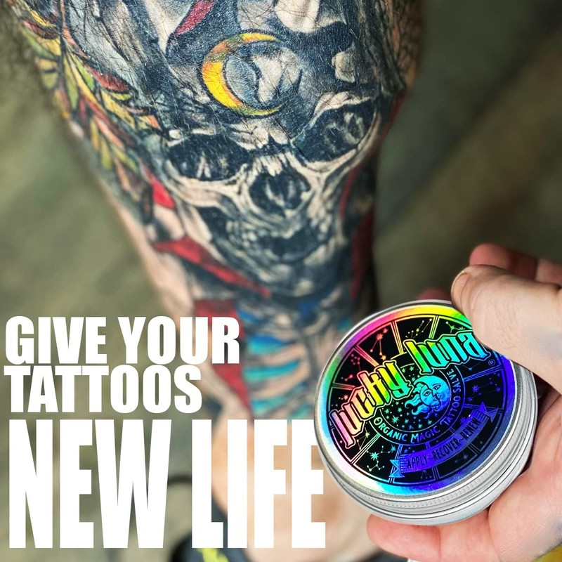 LuckyLuna Cuidado posterior de tatuajes orgánicos